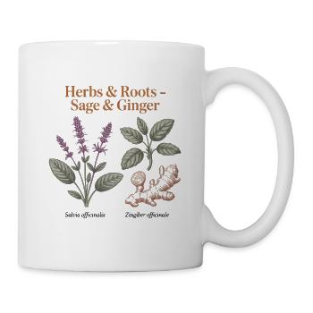 Botanical Herbs - Sage & Ginger - Mug - white - Right