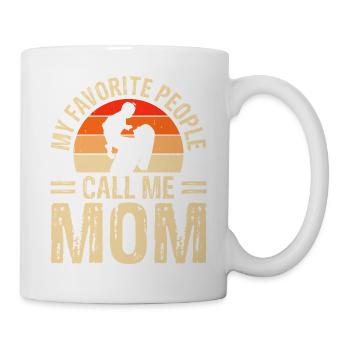 Mama Muttertag Geschenk Weihnachtsgeschenke   - Tasse - Weiß - Rechts