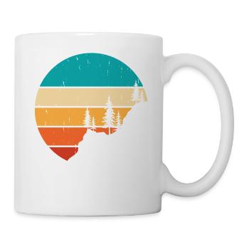 Hiking Hiker Mountaineer Gift - Mug - white - Right