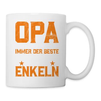 Being a grandpa means always being the best - Mug - white - Right