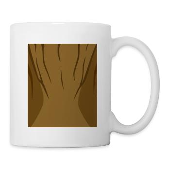 Pferd Bauch faul Halloween Kostüm Lustiges Tier - Tasse - Weiß - Rechts