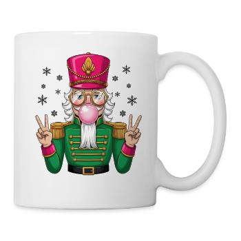 Nussknacker Kaugummi - Tasse - Weiß - Rechts
