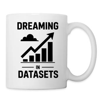 Data Analyst Saying Funny Data Analyst Gift - Mug - white - Right