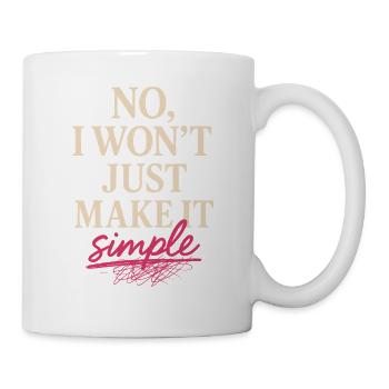Creative Mindset, Artist Humor, More Chaos - Mug - white - Right