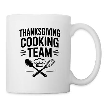 Thanksgiving Cooking Team - Mug - white - Right