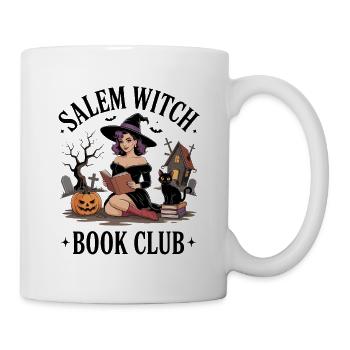 Salem Hexen-Buchclub - Tasse - Weiß - Rechts