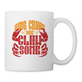 Alaska King Crab Claw Some King Crabs - Mug - white - Right