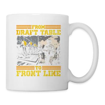 Mécanicien militaire - Mug blanc - blanc - Droite