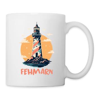 Vacances à la mer Baltique Phare de FEHMARN Fun - Mug blanc - blanc - Droite