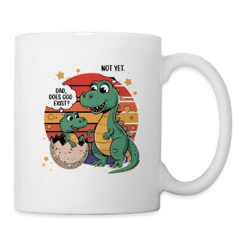 Dino Existence Question - Mug - white - Right