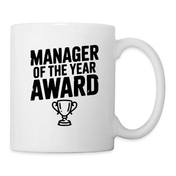 Auszeichnung als Manager des Jahres - Tasse - Weiß - Rechts