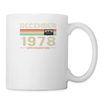 December 1978 Birthday December 1978 December - Mug - white - Right