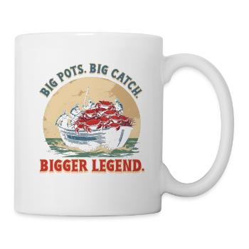 Alaska King Crab Big Pots Big Catch - Mug - white - Right