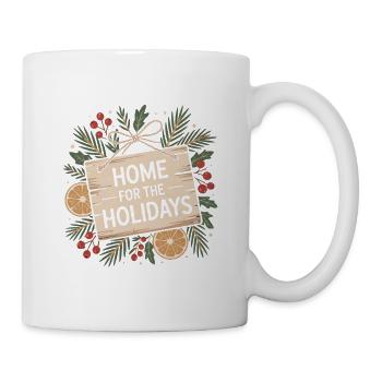 Rustic Christmas motif - Mug - white - Right