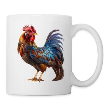 Coq - Mug blanc - blanc - Droite