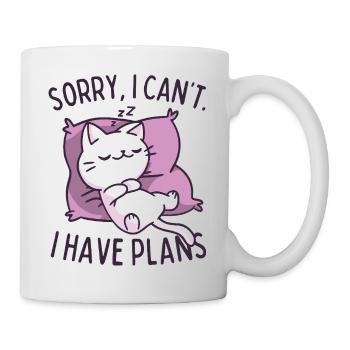 Désolé, j’ai des projets - Mug blanc - blanc - Droite