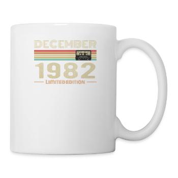 December 1982 Birthday December 1982 December - Mug - white - Right