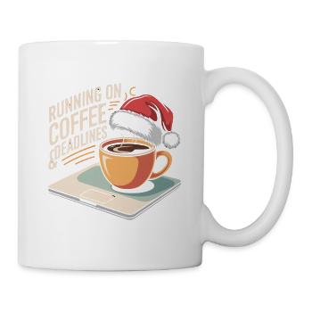 Humour de bureau de Noël - Mug blanc - blanc - Droite