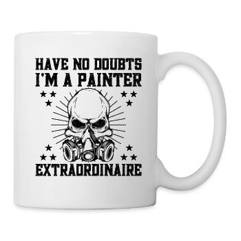 Funny Gifts for Home Painters Professional Painter Ideas - Mug - white - Right