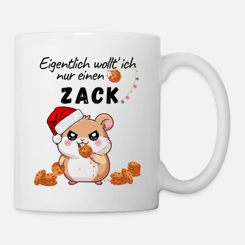 Xmas Hamster Cookies - Mug - white