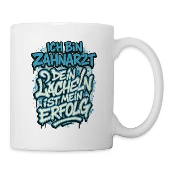 I'm a dentist Your smile is my success - Mug - white - Right