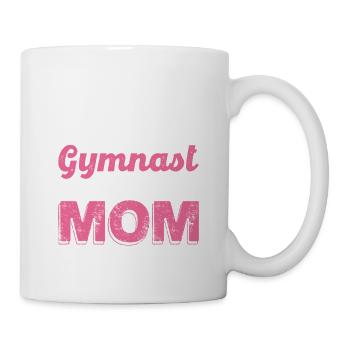 Gymnast Mom Favorite Motif - Mug - white - Right