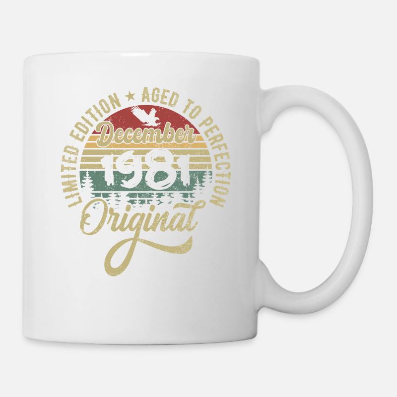Dezember 1981 - Legende Seit Dezember 1981 - Tasse - Weiß
