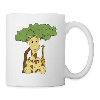 Afrika_Giraffe - Mug blanc - blanc - Droite
