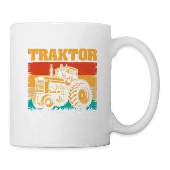 Agriculteur Agriculteur Agriculteur Tracteur Agricole - Mug blanc - blanc - Droite