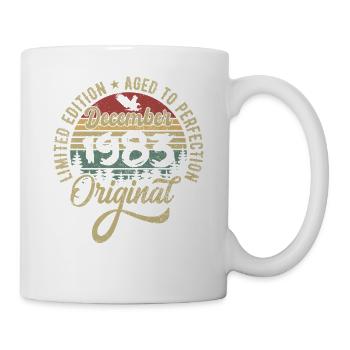 Décembre 1983 - Légende depuis décembre 1983 - Mug blanc - blanc - Droite