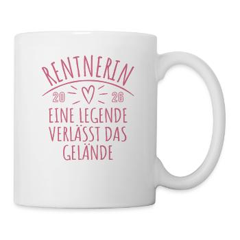 Pensioner 2026 - Retirement - Pension - Mug - white - Right