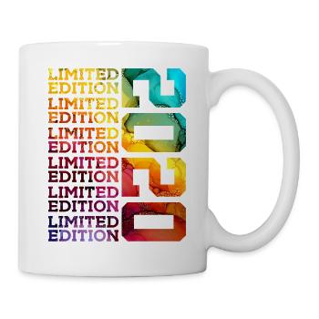 ÉDITION LIMITÉE 2020 6 ANS 6E ANNIVERSAIRE - Mug blanc - blanc - Droite