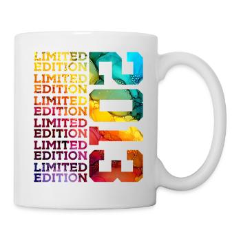 LIMITED EDITION 2013 13 JAHRE 13. GEBURTSTAG - Tasse - Weiß - Rechts