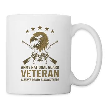Army Veteran National Guard Veteran in - Mug - white - Right
