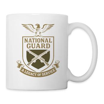 Army Veteran National Guard Veteran in - Mug - white - Right