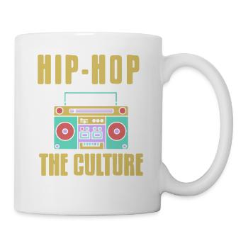Beat Rhythm The Culture Retro Boombox Pride - Tasse - Weiß - Rechts