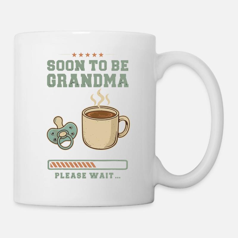 Werdender Oma loading zukünftige Großmutter - Tasse - Weiß