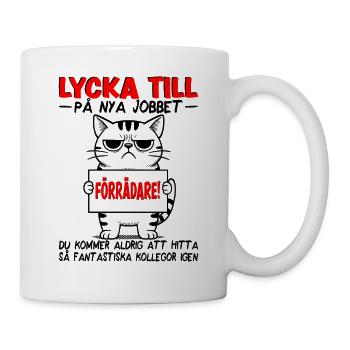 Job Change New Job Goodbye Gift Traitor - Mug - white - Right