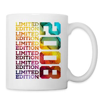 LIMITED EDITION 2008 18 YEARS 18TH BIRTHDAY - Mug - white - Right