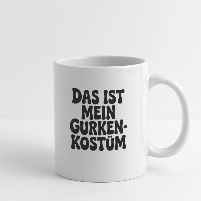 Concombre C’est mon concombre Costume Carnaval Carnaval Mug blanc