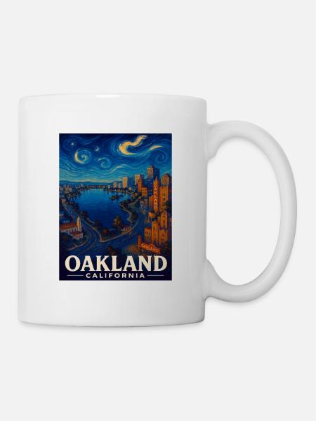 Oakland Kalifornien - Tasse - Weiß