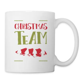 Weihnachten Team Christmas - Mug - white - Right