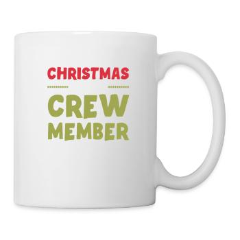 Weihnachten Crew Christmas - Tasse - Weiß - Rechts