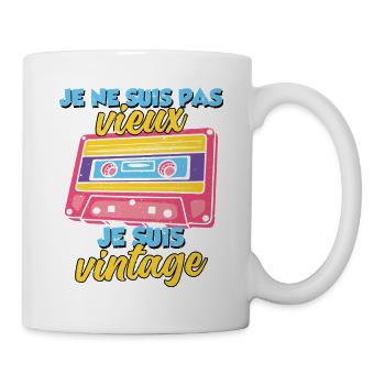 I'm Not Old I'm Vintage Birthday - Mug - white - Right