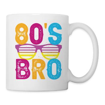 80s Birthday 80s Fancy Dress Party - Mug - white - Right