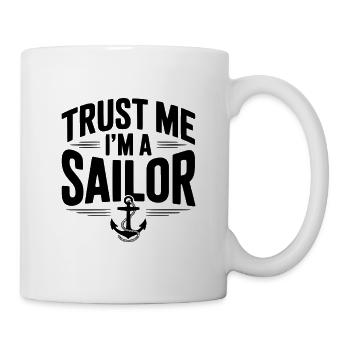 Trust Me I’m a Sailor - Mug - white - Right