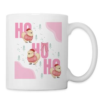 Silk Chicken Christmas Gift Accessories - Mug - white - Right