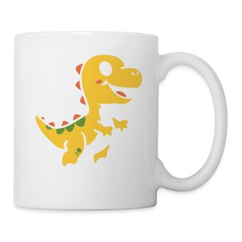 Cute Little Dinosaur - Mug - white - Right