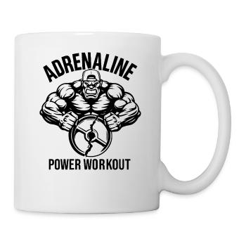 T-shirt d’entraînement Adrenaline Power - Mug blanc - blanc - Droite