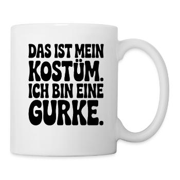 Concombre C’est mon concombre Costume Carnaval Carnaval - Mug blanc - blanc - Droite